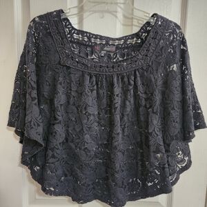 Heart & Soul Junior's lace top (small)  *4302
